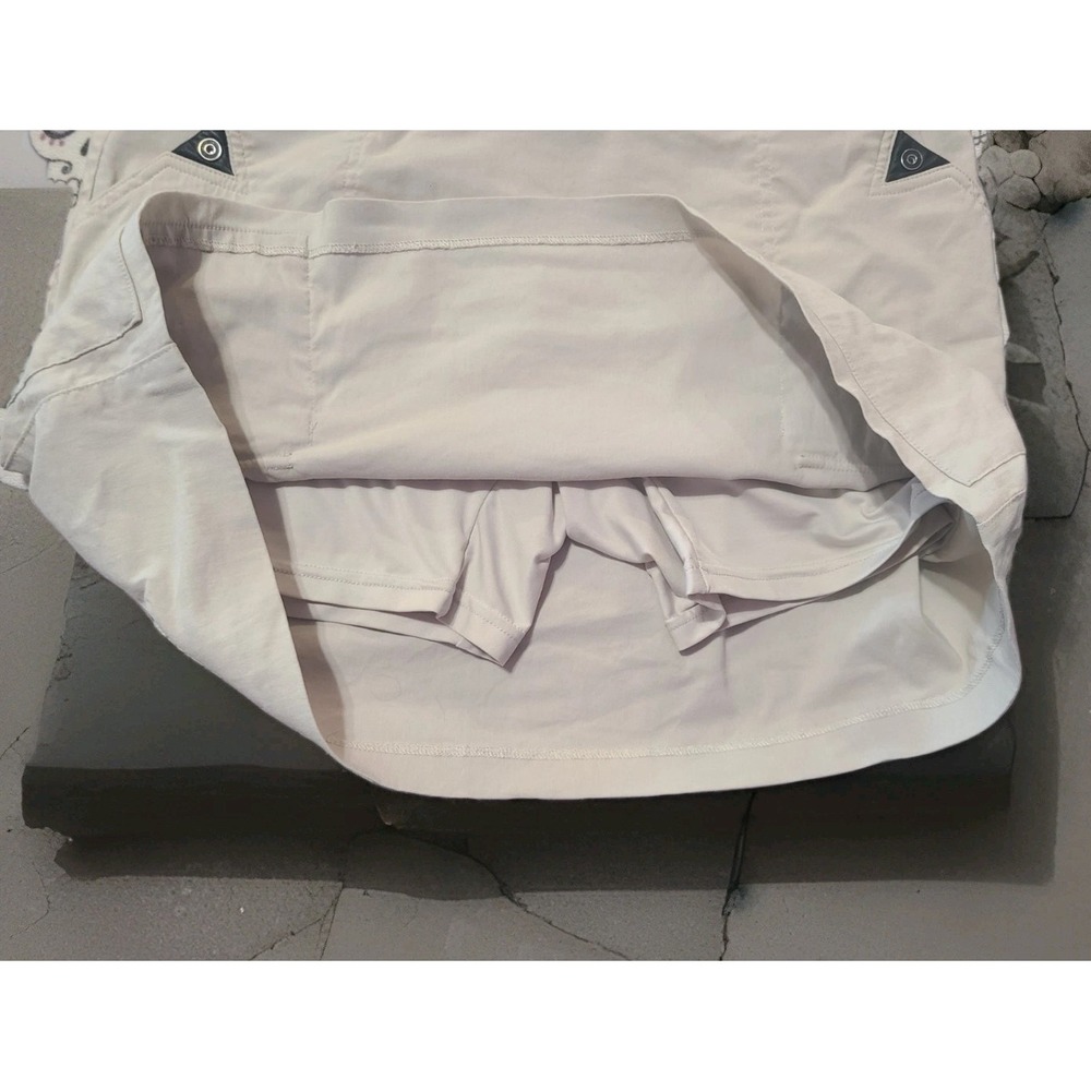 Jamie Sadock Womens Beige Pull On Golf Tennis Stretch Skort Sz 8 - Picture 7 of 9
